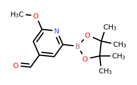CAS 1417200-07-7 | (4-Formyl-6-methoxypyridin-2-YL)boronic acid pinacol ester