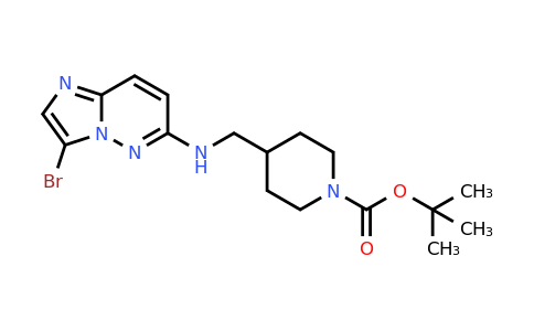 CAS 1417297-96-1 | tert-butyl 4-(((3-bromoimidazo[1,2-b]pyridazin-6-yl)amino)methyl)piperidine-1-carboxylate