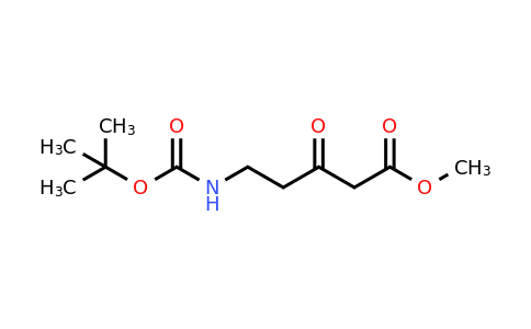 CAS 141734-32-9 | methyl 5-{[(tert-butoxy)carbonyl]amino}-3-oxopentanoate