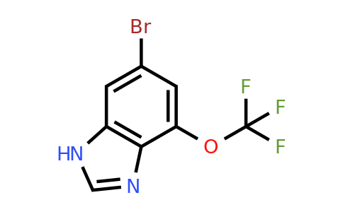 CAS 1417341-57-1 | 6-Bromo-4-(trifluoromethoxy)-1H-benzimidazole