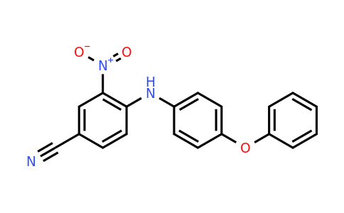 CAS 1417351-89-3 | 3-Nitro-4-((4-phenoxyphenyl)amino)benzonitrile