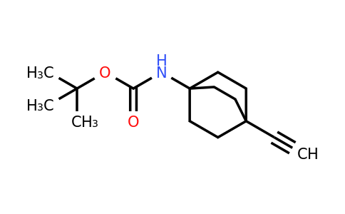 CAS 1417551-40-6 | tert-butyl N-{4-ethynylbicyclo[2.2.2]octan-1-yl}carbamate