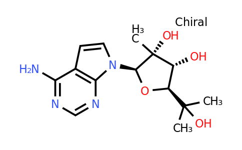 CAS 1417563-48-4 | (2R,3R,4R,5S)-2-{4-amino-7H-pyrrolo[2,3-d]pyrimidin-7-yl}-5-(2-hydroxypropan-2-yl)-3-methyloxolane-3,4-diol