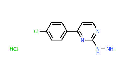 CAS 1417569-30-2 | 4-(4-Chlorophenyl)-2-hydrazinylpyrimidine hydrochloride