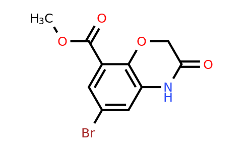 CAS 141761-85-5 | 6-Bromo-3-oxo-3,4-dihydro-2H-benzo[1,4]oxazine-8-carboxylic acid methyl ester