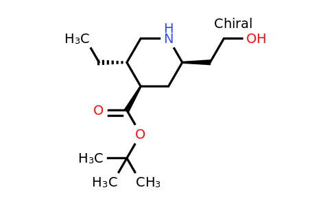 CAS 1417788-94-3 | (2R,4R,5S)-tert-butyl 5-ethyl-2-(2-hydroxyethyl)piperidine-4-carboxylate
