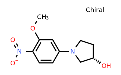CAS 1417789-44-6 | (S)-1-(3-Methoxy-4-nitrophenyl)pyrrolidin-3-ol