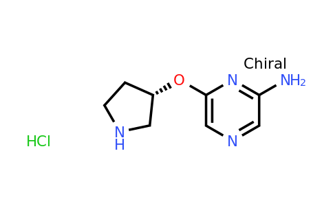 CAS 1417789-55-9 | (S)-6-(Pyrrolidin-3-yloxy)pyrazin-2-amine hydrochloride