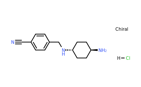 CAS 1417789-62-8 | 4-((((1r,4r)-4-Aminocyclohexyl)amino)methyl)benzonitrile hydrochloride