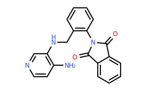 CAS 1417793-22-6 | 2-(2-(((4-Aminopyridin-3-yl)amino)methyl)phenyl)isoindoline-1,3-dione