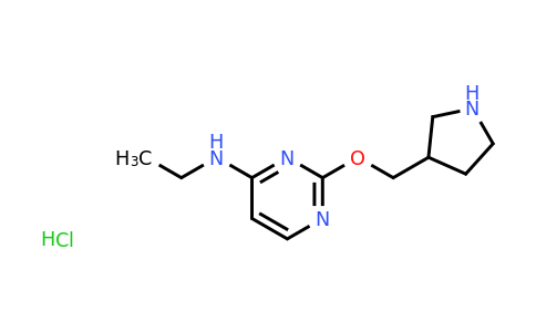 CAS 1417793-83-9 | N-Ethyl-2-(pyrrolidin-3-ylmethoxy)pyrimidin-4-amine hydrochloride