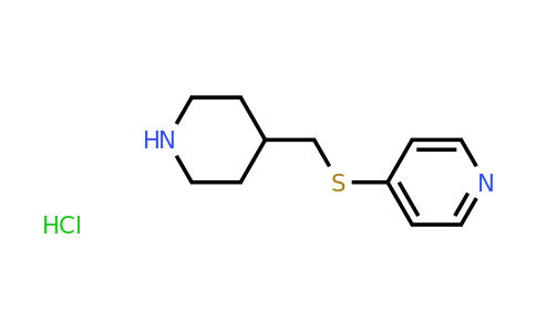CAS 1417793-98-6 | 4-((Piperidin-4-ylmethyl)thio)pyridine hydrochloride