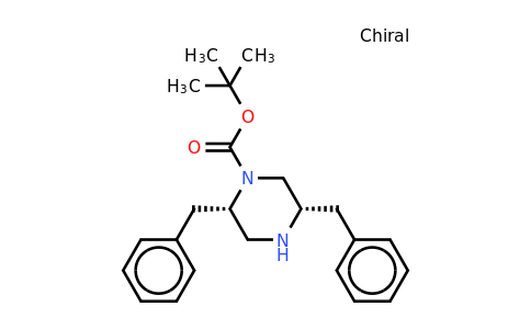 CAS 141804-53-7 | (2S,5S)-1-N-BOC-2,5-Dibenzyl piperazine