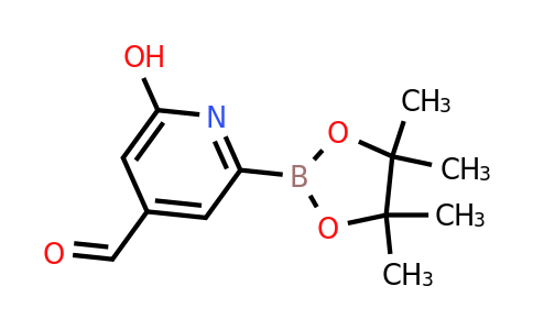 CAS 1418130-28-5 | (4-Formyl-6-hydroxypyridin-2-YL)boronic acid pinacol ester
