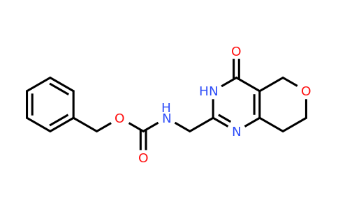 CAS 1418131-84-6 | benzyl ((4-oxo-3,5,7,8-tetrahydro-4H-pyrano[4,3-d]pyrimidin-2-yl)methyl)carbamate
