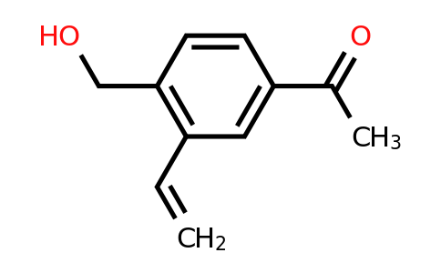 CAS 1418144-63-4 | 1-[4-(hydroxymethyl)-3-vinyl-phenyl]ethanone