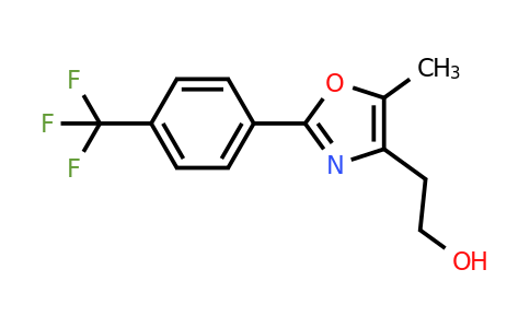 CAS 141819-91-2 | 2-(5-Methyl-2-(4-(trifluoromethyl)phenyl)oxazol-4-YL)ethanol