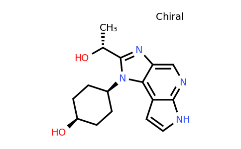 CAS 1418199-14-0 | (1S,4S)-4-(2-((R)-1-hydroxyethyl)imidazo[4,5-d]pyrrolo[2,3-b]pyridin-1(6H)-yl)cyclohexanol