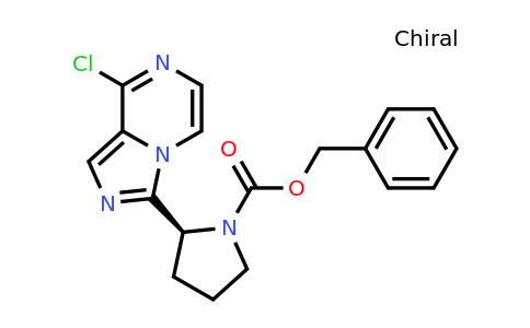 CAS 1418307-18-2 | benzyl (2S)-2-{8-chloroimidazo[1,5-a]pyrazin-3-yl}pyrrolidine-1-carboxylate