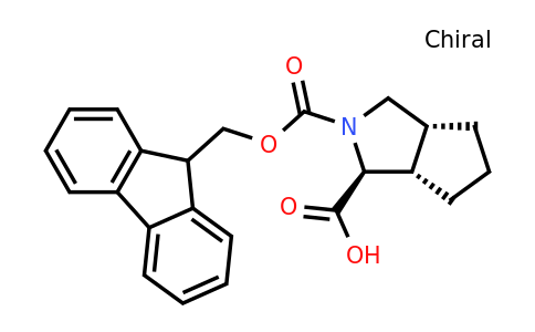 CAS 1418311-56-4 | (1S,3aR,6aS)-2-(((9H-fluoren-9-yl)methoxy)carbonyl)octahydrocyclopenta[c]pyrrole-1-carboxylic acid