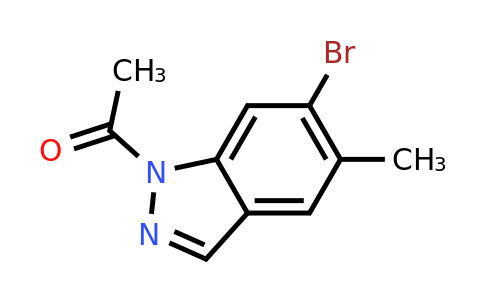 CAS 1418736-40-9 | 1-(6-bromo-5-methyl-1H-indazol-1-yl)ethan-1-one