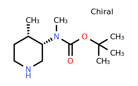 CAS 1419075-90-3 | tert-butyl N-methyl-N-[(3S,4S)-4-methylpiperidin-3-yl]carbamate