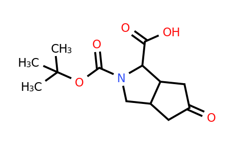 CAS 1419100-98-3 | 2-[(tert-butoxy)carbonyl]-5-oxo-
octahydrocyclopenta[c]pyrrole-1-carboxylic acid