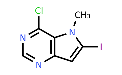 CAS 1419101-02-2 | 4-chloro-6-iodo-5-methyl-5H-pyrrolo[3,2-d]pyrimidine