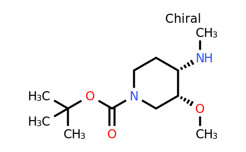 CAS 1419101-07-7 | cis-1-boc-4-methylamino-3-methoxypiperidine