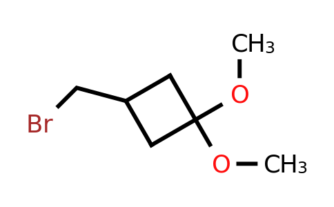 CAS 1419101-20-4 | 3-(bromomethyl)-1,1-dimethoxycyclobutane