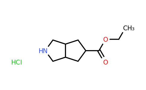 CAS 1419101-33-9 | ethyl octahydrocyclopenta[c]pyrrole-5-carboxylate hydrochloride