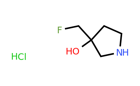 CAS 1419101-39-5 | 3-(fluoromethyl)pyrrolidin-3-ol hydrochloride
