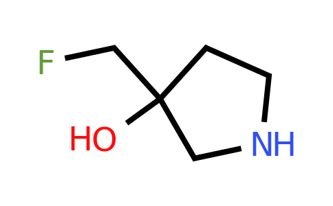 CAS 1419209-33-8 | 3-(fluoromethyl)pyrrolidin-3-ol