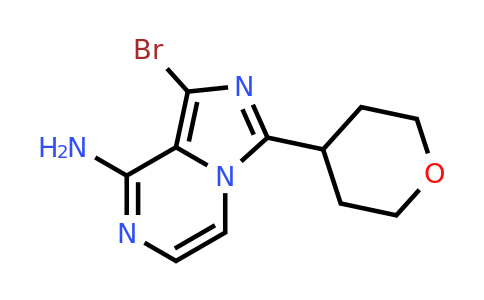 CAS 1419221-27-4 | 1-bromo-3-(tetrahydro-2H-pyran-4-yl)imidazo[1,5-a]pyrazin-8-amine