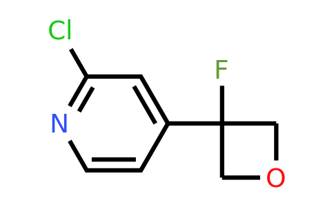 CAS 1419221-52-5 | 2-chloro-4-(3-fluorooxetan-3-yl)pyridine