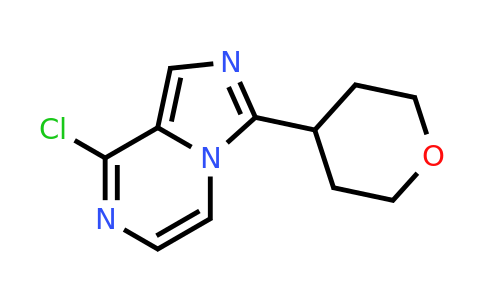 CAS 1419223-92-9 | 8-chloro-3-(tetrahydro-2H-pyran-4-yl)imidazo[1,5-a]pyrazine