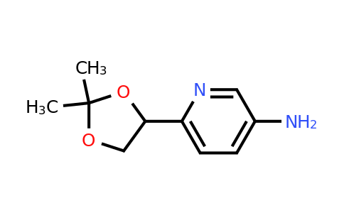 CAS 1419604-69-5 | 6-(2,2-dimethyl-1,3-dioxolan-4-yl)pyridin-3-amine