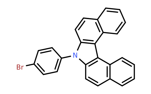 CAS 1419864-64-4 | 7-(4-Bromophenyl)-7H-dibenzo[c,g]carbazole