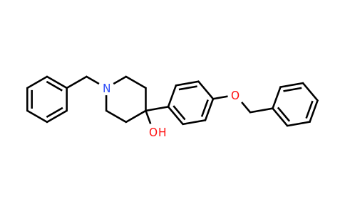 CAS 142001-83-0 | 1-benzyl-4-(4-(benzyloxy)phenyl)piperidin-4-ol