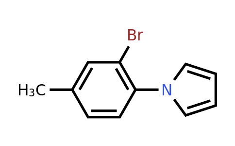 CAS 142044-85-7 | 1-(2-Bromo-4-methylphenyl)-1H-pyrrole