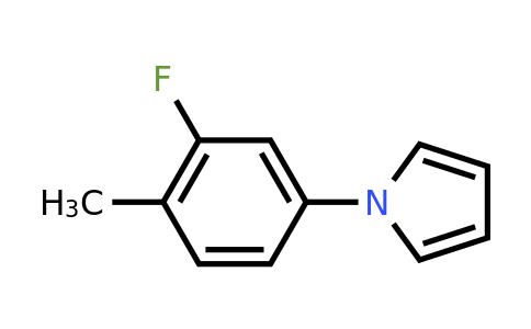 CAS 142044-86-8 | 1-(3-Fluoro-4-methylphenyl)-1H-pyrrole