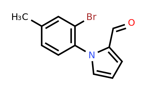 CAS 142045-46-3 | 1-(2-Bromo-4-methylphenyl)-1H-pyrrole-2-carbaldehyde