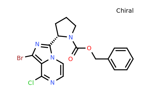 CAS 1420478-87-0 | benzyl (2S)-2-{1-bromo-8-chloroimidazo[1,5-a]pyrazin-3-yl}pyrrolidine-1-carboxylate