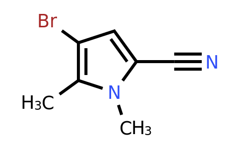 CAS 142057-56-5 | 4-Bromo-1,5-dimethyl-1H-pyrrole-2-carbonitrile