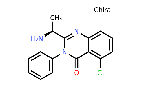 CAS 1420627-35-5 | 2-[(1S)-1-aminoethyl]-5-chloro-3-phenyl-3,4-dihydroquinazolin-4-one