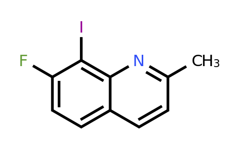CAS 1420789-77-0 | 7-Fluoro-8-iodo-2-methylquinoline