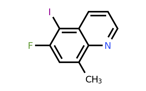 CAS 1420789-80-5 | 6-Fluoro-5-iodo-8-methylquinoline