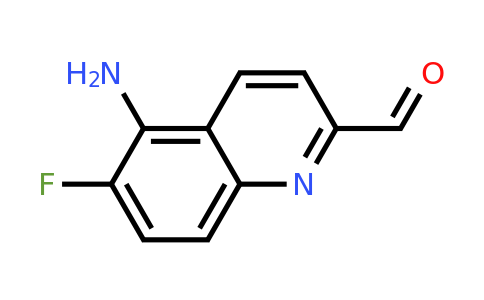 CAS 1420789-83-8 | 5-Amino-6-fluoroquinoline-2-carbaldehyde
