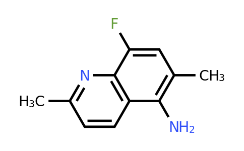 CAS 1420790-27-7 | 8-Fluoro-2,6-dimethylquinolin-5-amine