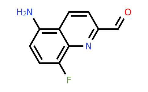 CAS 1420790-31-3 | 5-Amino-8-fluoroquinoline-2-carbaldehyde